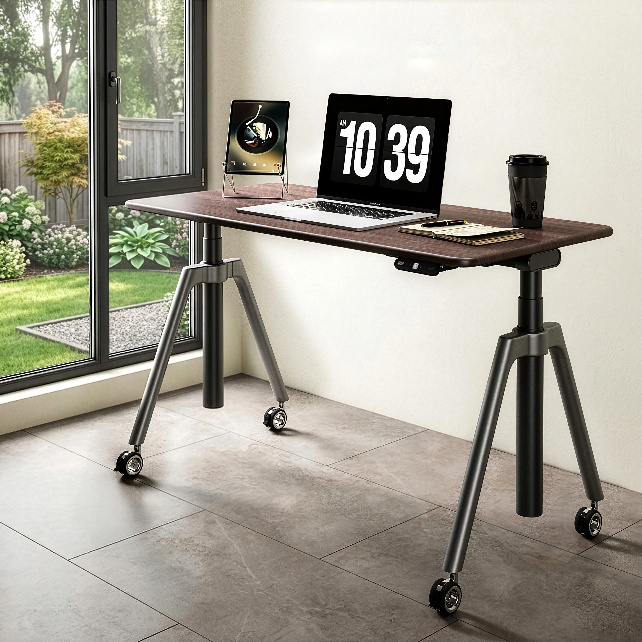 O-Flex Oak Yükseklik Ayarlı Çalışma Masası - Image 4