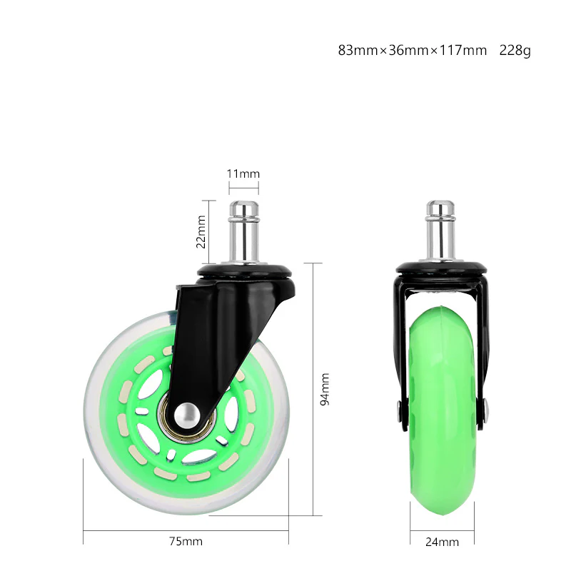 S-Wheels Motion Silikon Teker 75mm - Image 12