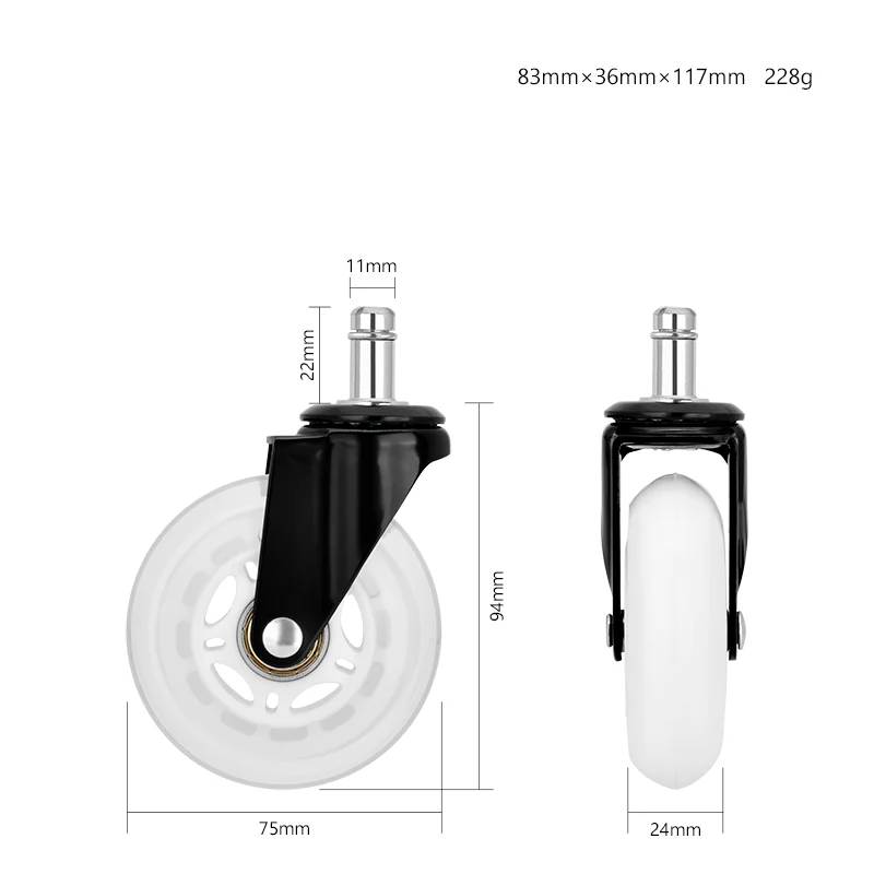 S-Wheels Motion Silikon Teker 75mm - Image 6
