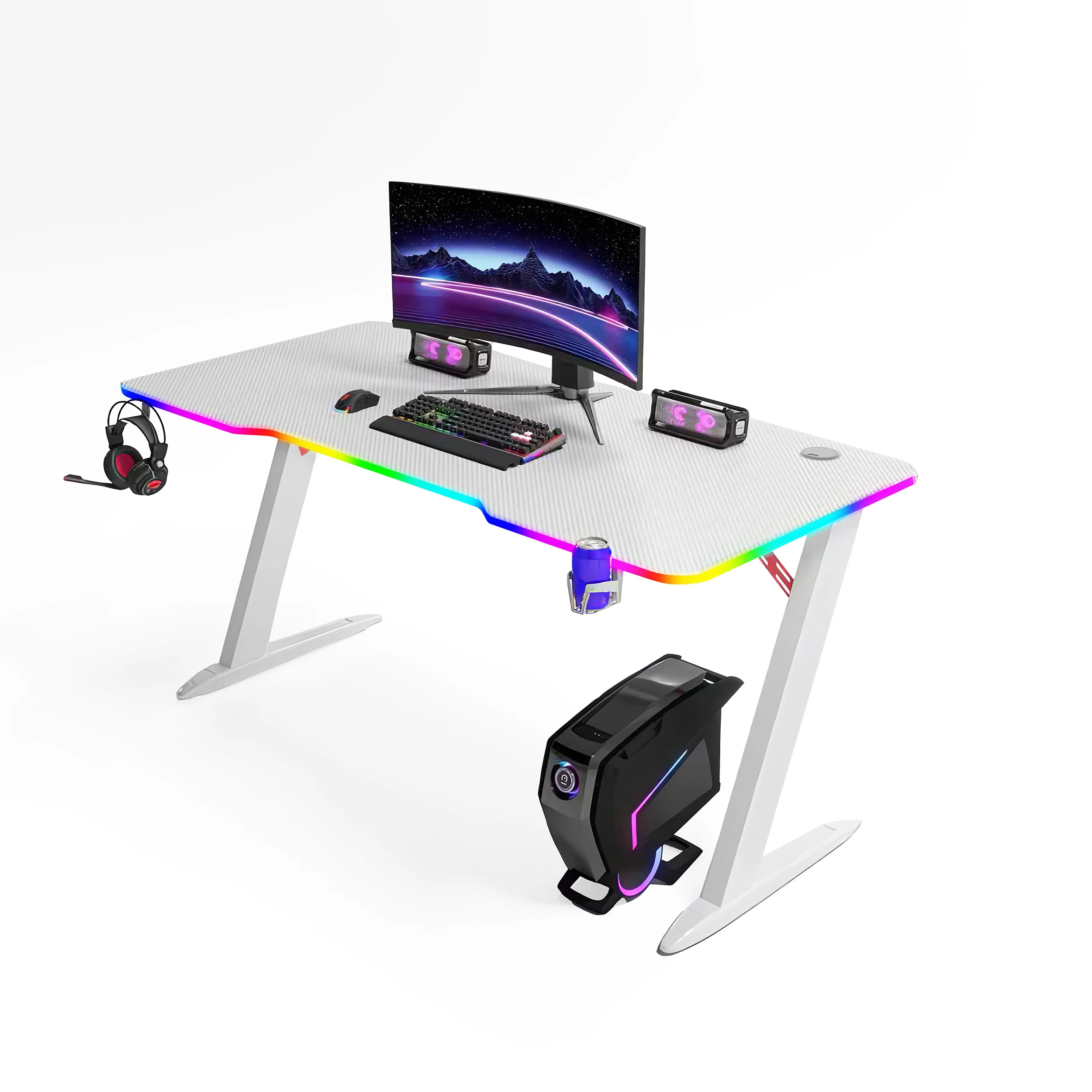 Thunder RGB Aydınlatmalı Oyuncu Masası - Image 3