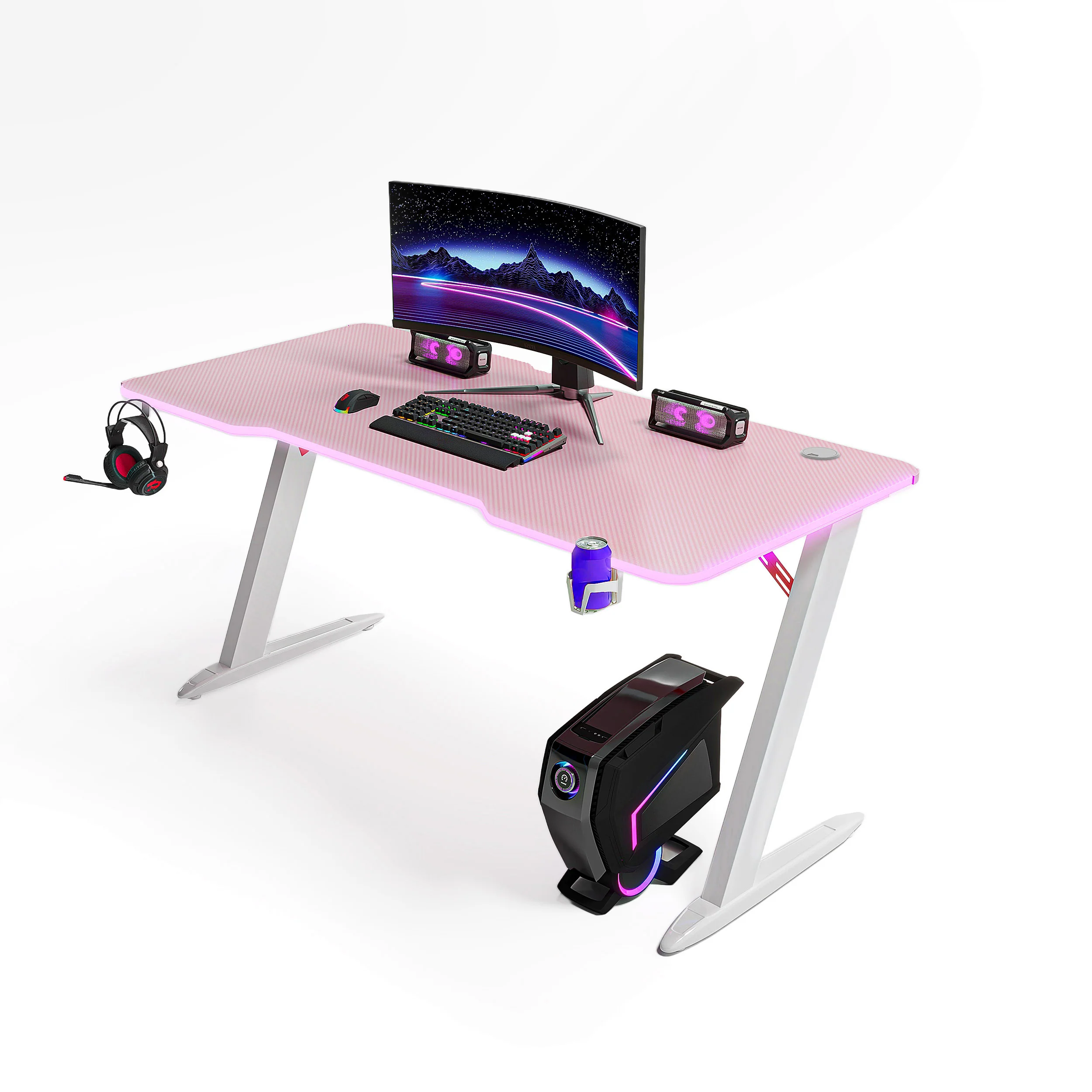 Thunder RGB Aydınlatmalı Oyuncu Masası - Image 5